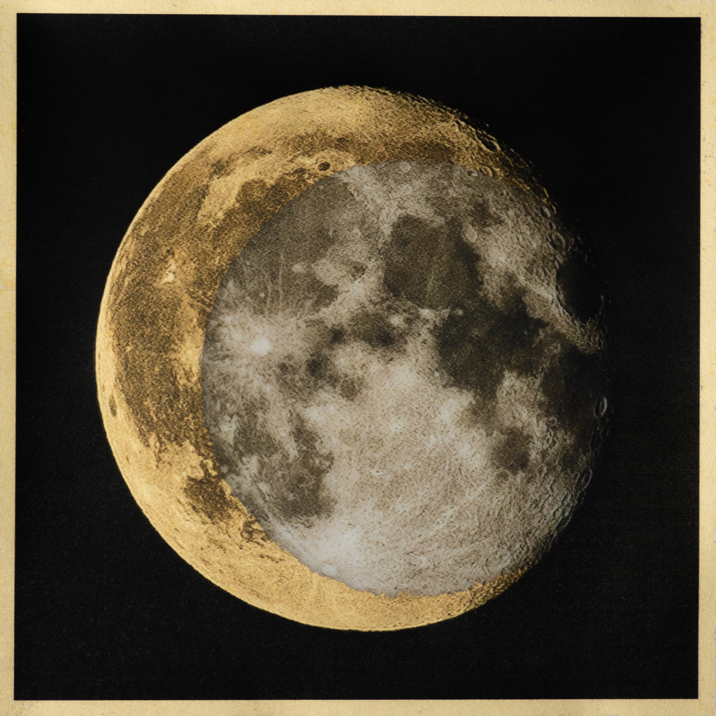 © Nicola Hackl-Haslinger, Phases Of The Moon, 2021, 13 x 13 cm